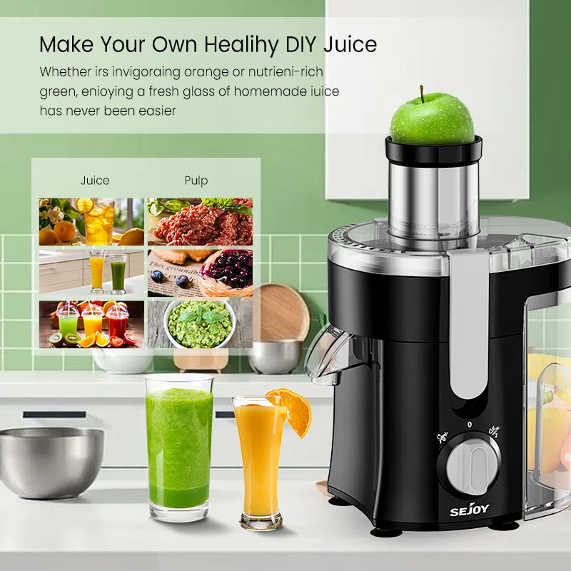 Compact Adjustable Centrifugal Juicer