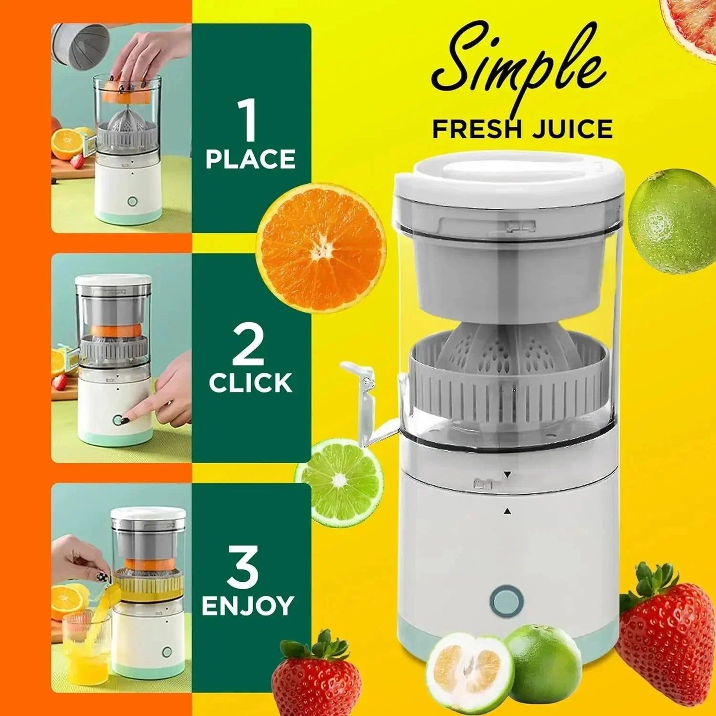 USB Citrus Press Juicer Cup