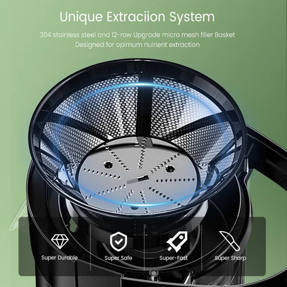 Compact Adjustable Centrifugal Juicer