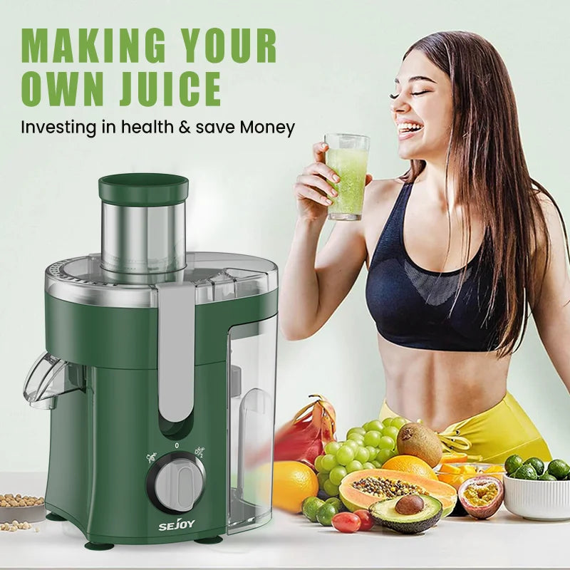 Compact Adjustable Centrifugal Juicer
