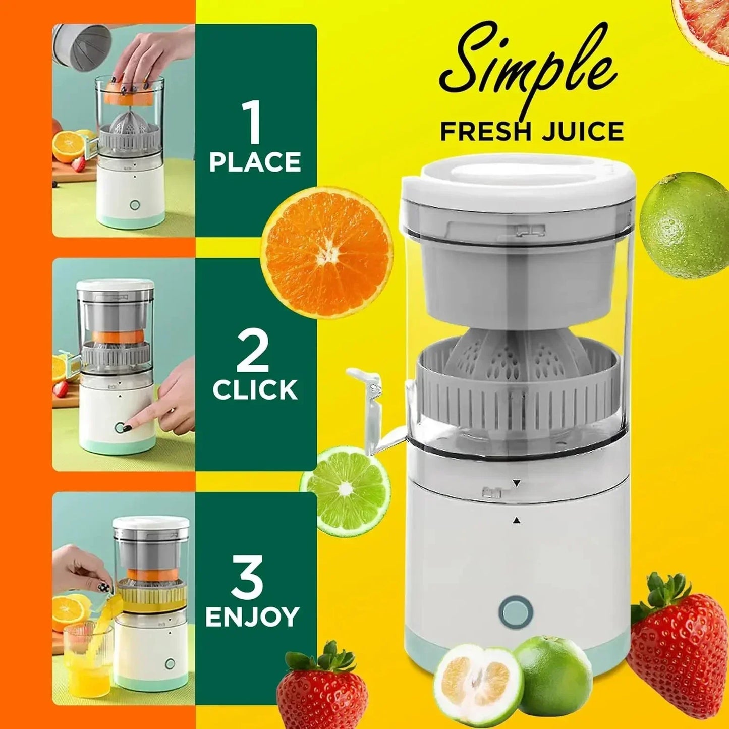 USB Citrus Press Juicer Cup