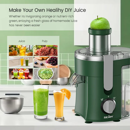 Compact Adjustable Centrifugal Juicer