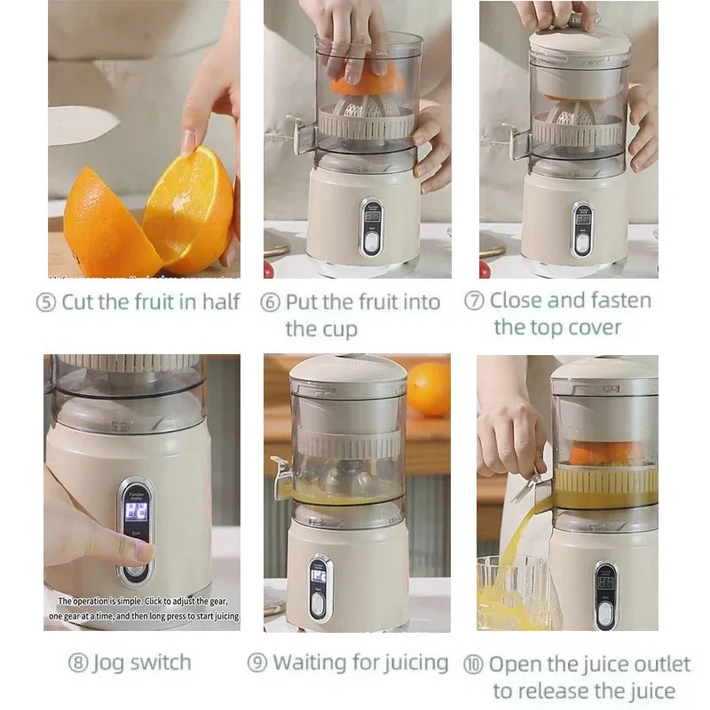 Portable 600ml Citrus USB Juicer